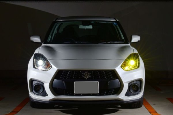 画像10: Z.S.S. ZC33S スイフト スイフトスポーツ ヘッドライトカバー クリアイエロー 左右 ヘッドランプ ZSS ZC13S ZC53S ZD53S ZC83S (10)