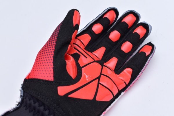 画像3: Z.S.S. ZSS レーシンググローブ 成人用 ブラック×レッド Mサイズ レース カート グリップ ドリフト 走行会に 手袋 ファブリック (3)