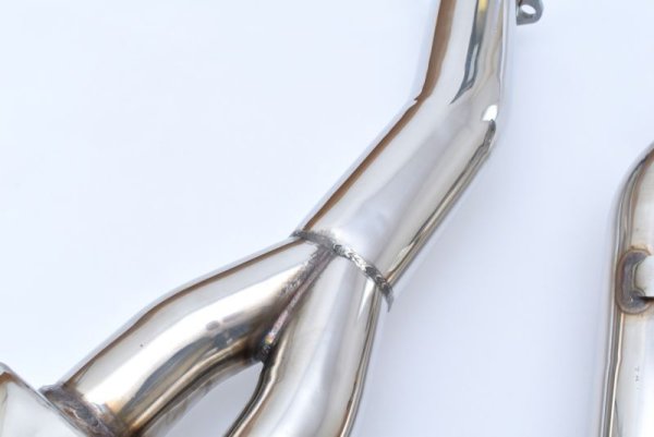 画像5: Z.S.S. ZSS S14 S15 シルビア ターボ 直管 ストレート デュアル 2本出し マフラー 砲弾型 SR20DET 競技用 タイプR (5)