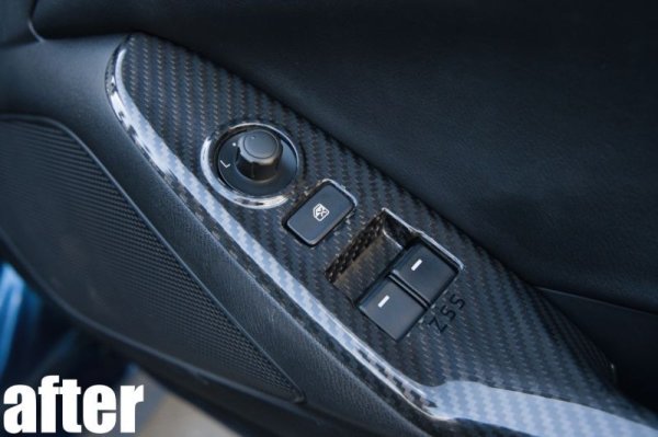 画像9: ドライカーボン インテリアパネル ND5RC ND5RE ロードスター ウインドウスイッチ スイッチパネルカバー 左右セット (9)