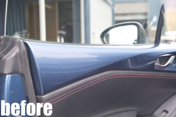 画像7: ドライカーボン ウルトラスエード インテリアパネル ND5RC ND5RE ロードスター ドアトリム ドアパネル 3点セット (7)