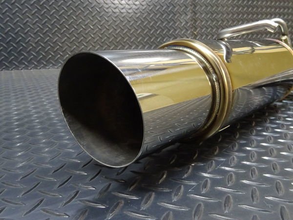 画像3: Z.S.S. ZSS ZN6 86 ZC6 BRZ 砲弾型 ストレート マフラー 左出し インナーサイレンサー付  競技用 (3)