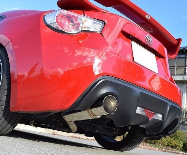 画像7: Z.S.S. ZSS ZN6 86 ZC6 BRZ 砲弾型 ストレート マフラー 左出し インナーサイレンサー付  競技用 (7)