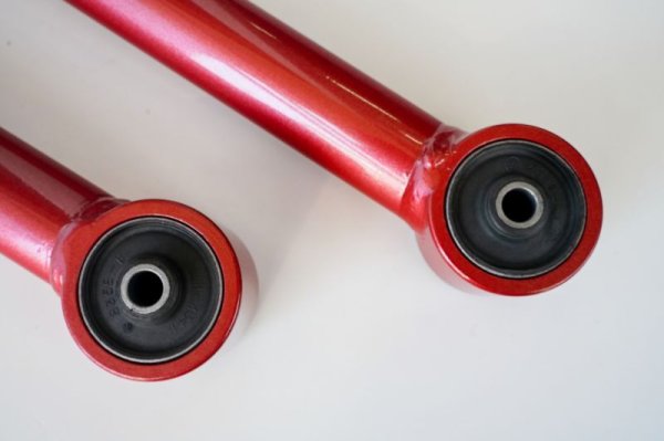 画像2: ジムニー JB64 JB74 フロント リーディングアーム ラジアスアーム  2インチUP 強化ブッシュ仕様 キャスター補正 3° (2)