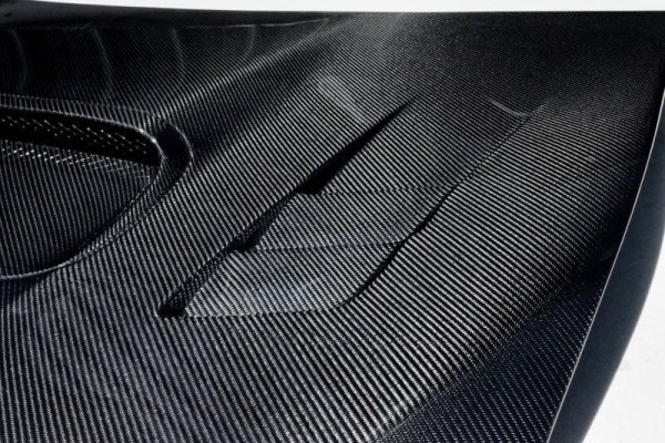 画像5: Z.S.S. ZSS ZN6 86 ハチロク ZC6 BRZ 綾織り ダクト付き エアロ カーボンボンネット (5)