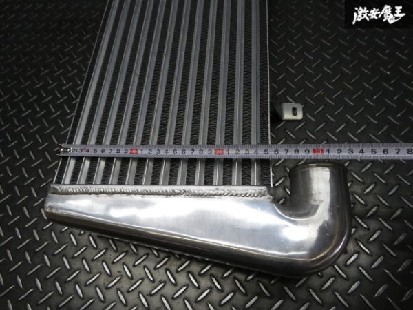 画像4: Z.S.S. 前置き インタークーラー 汎用 アルミ ターンフロー式 コアサイズ:タテ 253mm×ヨコ466mm×厚さ70mm ZSS (4)