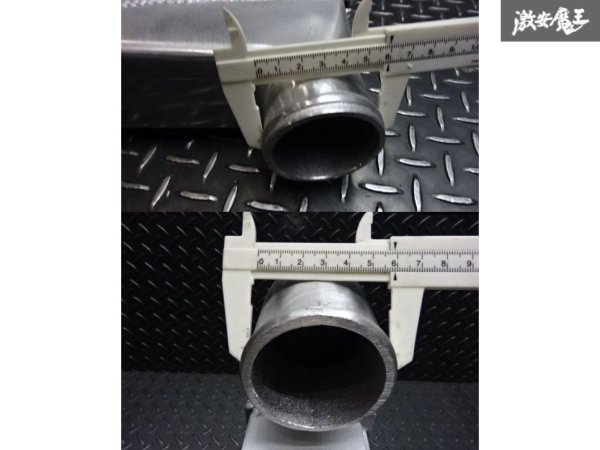 画像7: Z.S.S. 前置き インタークーラー 汎用 アルミ ターンフロー式 コアサイズ:タテ 253mm×ヨコ466mm×厚さ70mm ZSS (7)