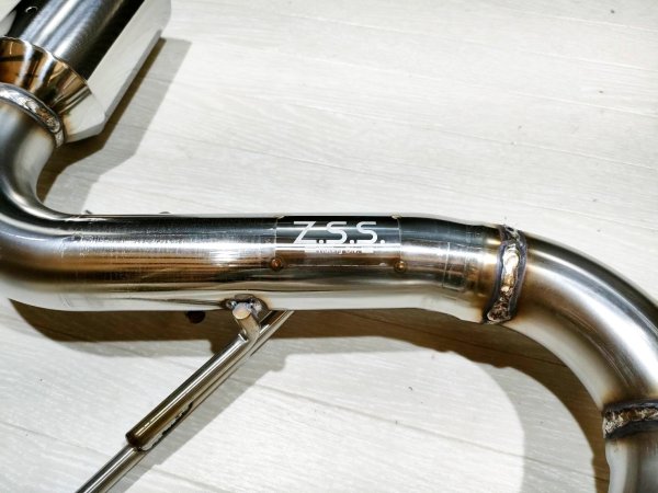 画像4: Z.S.S. Attack-ST ZN8 GR86 86 ZD8 BRZ 左右出し ステンレス ストレート マフラー リアピース交換式 (4)