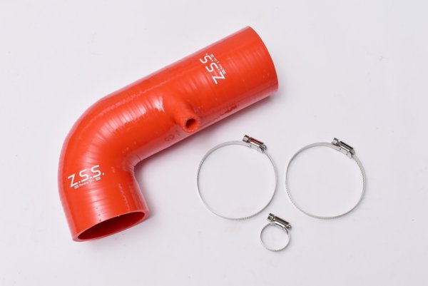 画像1: Z.S.S. シリコン インテークホース ZN6 86 ZC6 BRZ 前期 後期 AT MT FA20 ホースバンド付 (1)