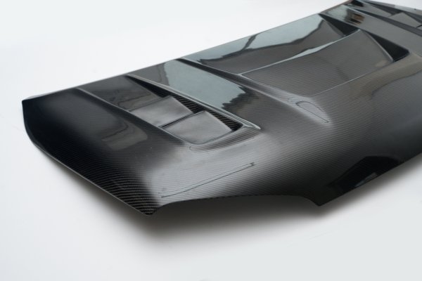 画像2: Z.S.S. HA36V HA36S アルト アルトワークス カーボンボンネット 綾織 (2)