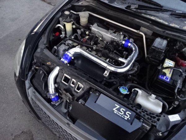 画像8: Z.S.S. L880K コペン アルミ エアインテーク パイピングキット パイプ JB-DET (8)