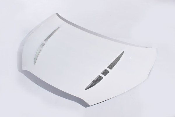 画像2: Z.S.S. ZSS GXPA16 GRヤリス ダクト付き FRP エアロボンネット (2)