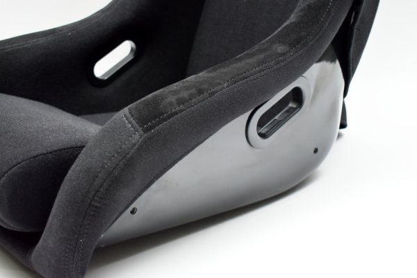 画像9: Z.S.S. フルバケットシート フルバケ ブラック FRPシェル ブラックステッチ 背面カバー付き 裏ロゴ (9)