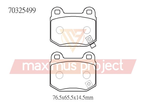 画像2: Z.S.S. ブレーキパッド リア ブレンボ車用 CT9A CP9A ランエボ5~9 GDB GRB BNR32 BNR34 Z33 (2)