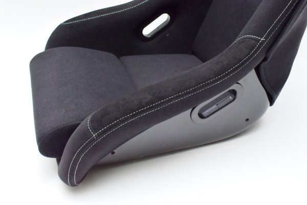 画像3: Z.S.S. フルバケットシート フルバケ ブラック FRPシェル ミントグリーンステッチ 緑 背面カバー付き 裏ロゴ (3)