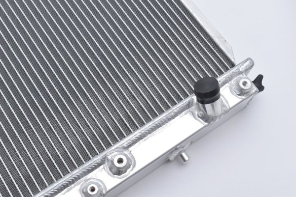 画像2: Z.S.S. アルミ 2層 ラジエーター ラジエター EF6 EF7 CR-X CRX ラジエターキャップ付き D15B ZC MT用 マニュアル用 88年〜91年 (2)