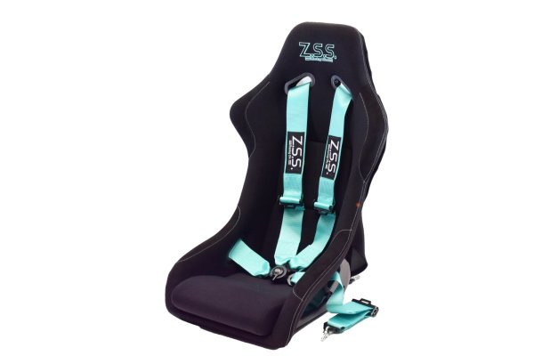 画像8: Z.S.S. ZSS 4点式 レーシングハーネス シートベルト ネオングリーン 緑色 カムロック式 3インチ ハーネス 汎用品 (8)