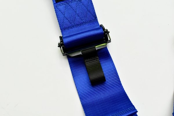 画像4: Z.S.S. 5点式 シートベルト レーシングハーネス カムロック ブルー (4)