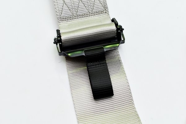 画像4: Z.S.S. 5点式 シートベルト レーシングハーネス カムロック シルバー (4)