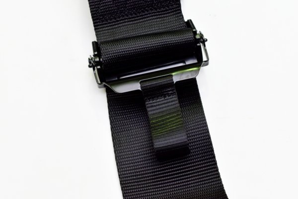 画像4: Z.S.S. 5点式 シートベルト レーシングハーネス カムロック ブラック (4)