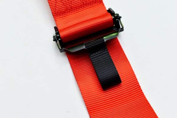 画像4: Z.S.S. 5点式 シートベルト レーシングハーネス カムロック レッド (4)