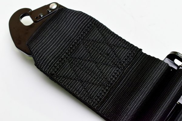 画像5: Z.S.S. 5点式 シートベルト レーシングハーネス カムロック ブラック (5)