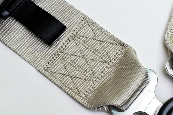 画像5: Z.S.S. 5点式 シートベルト レーシングハーネス カムロック シルバー (5)