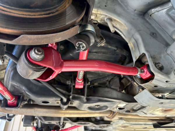 画像6: EA21R EA11R カプチーノ リアトレーリングアーム リアトレーディングアーム ロッド 強化ブッシュ (6)