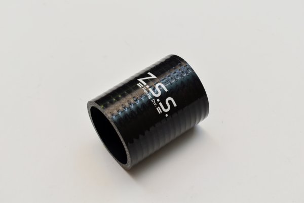 画像1: Z.S.S. シリコン ラジエターホース Φ50 72mm 汎用 ストレートホース ブラック (1)