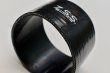 画像2: Z.S.S. シリコン ラジエターホース Φ100 72mm 汎用 ストレートホース ブラック (2)