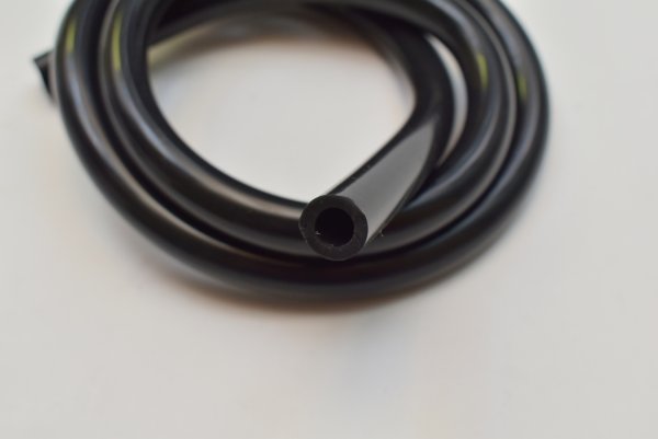 画像2: Z.S.S. シリコン ラジエターホース Φ8 汎用  ストレートホース 1m ブラック (2)