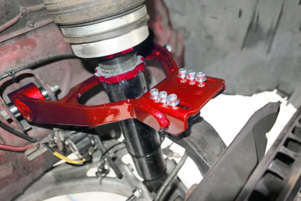 画像2: RX-7 FD3Sフロント アッパー キャンバー キット ピロボール仕様 (2)