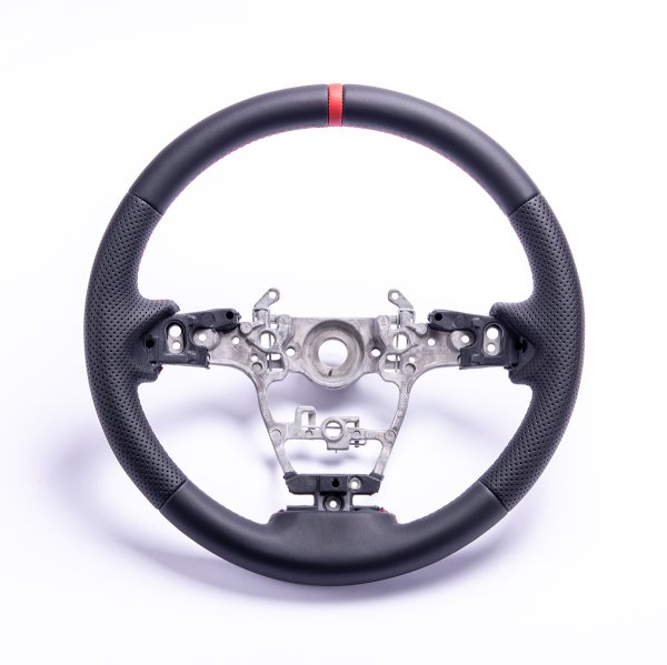 画像2: スポーツステアリング レザー調 純正互換 GRヤリス (2)