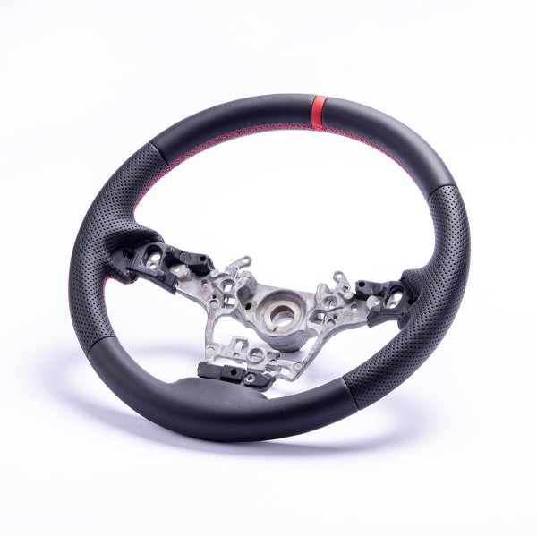 画像3: スポーツステアリング レザー調 純正互換 GRヤリス (3)