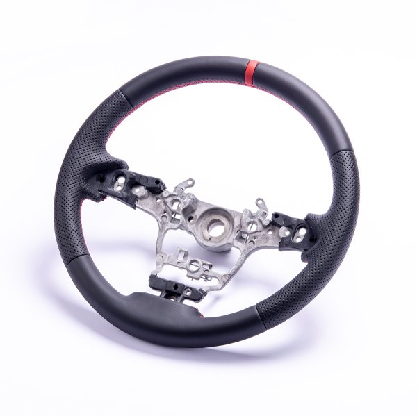 画像4: スポーツステアリング レザー調 純正互換 GRヤリス (4)