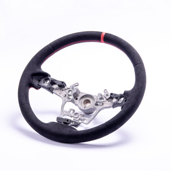 画像3: スポーツステアリング スエード調 純正互換 GRヤリス (3)
