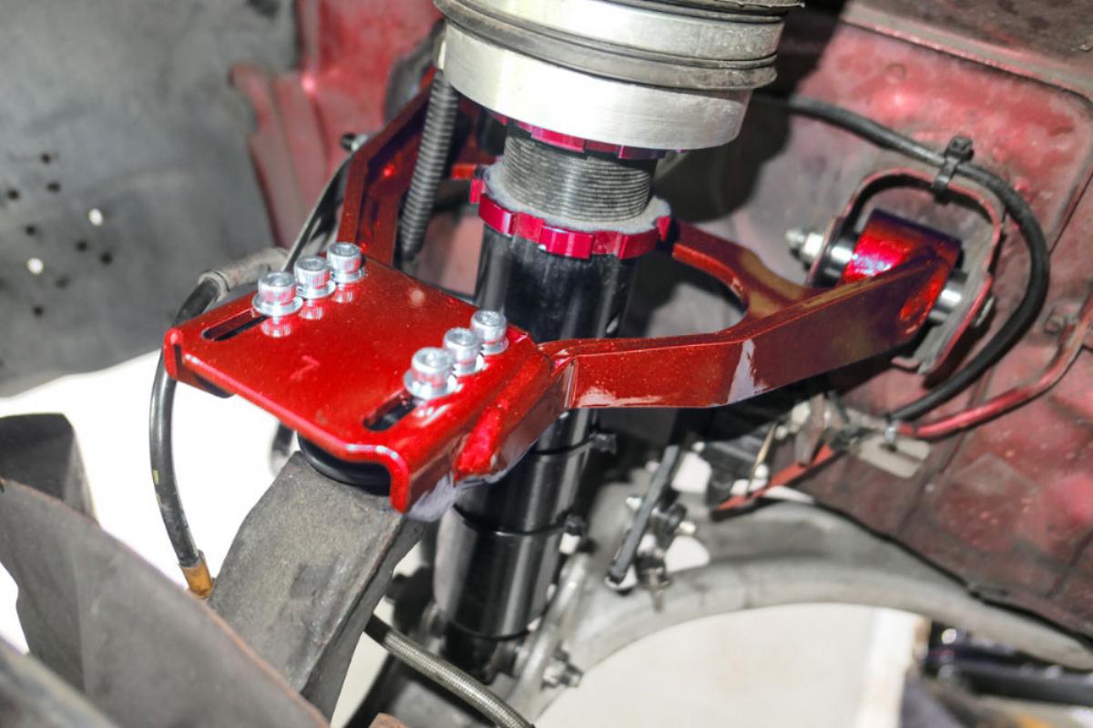 RX-7 FD3Sフロント アッパー キャンバー キット ピロボール仕様