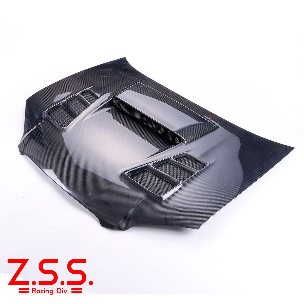 Z.S.S. ZSS GDB インプレッサ 中期 C型 D型 綾織り ダクト付き エアロ