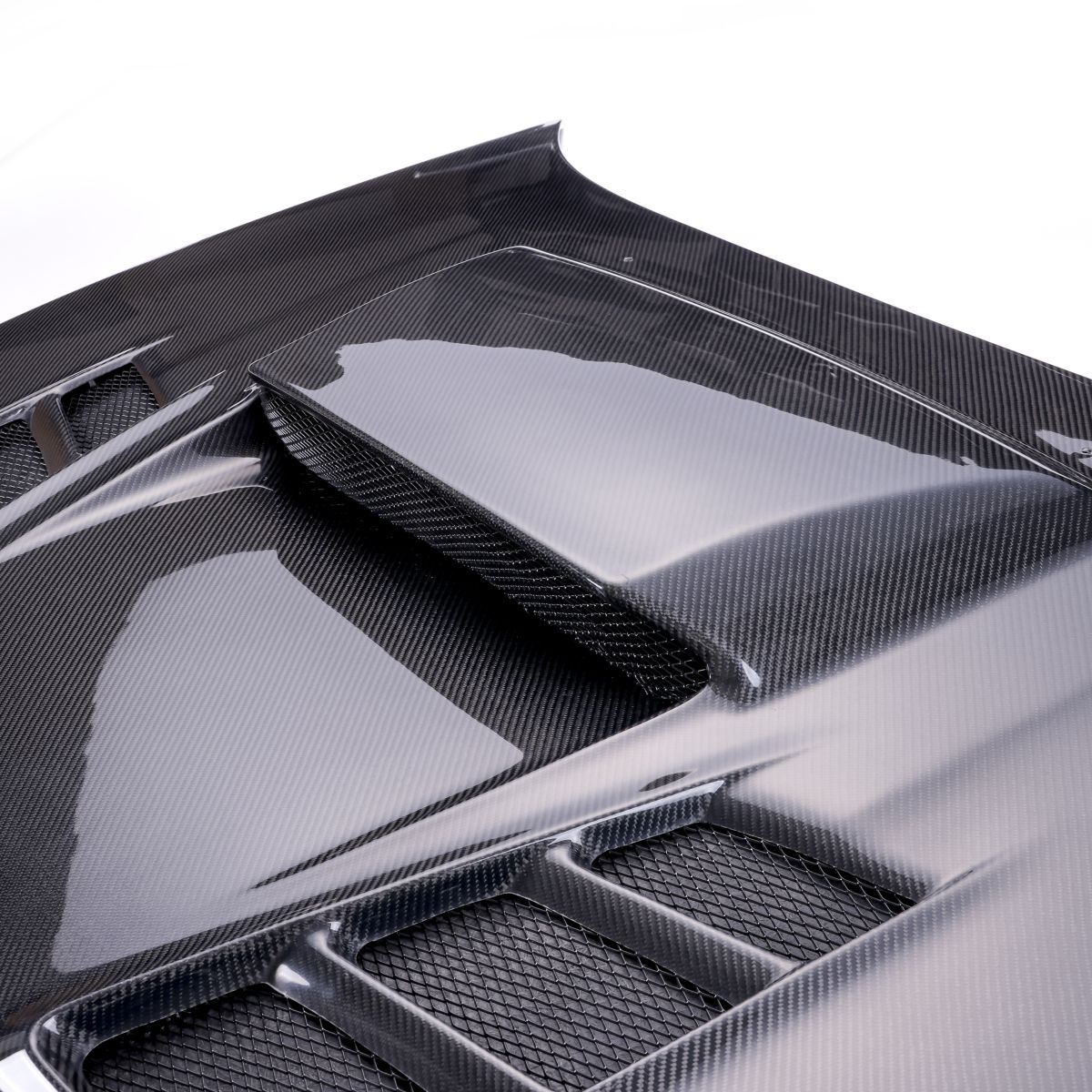 Z.S.S. ZSS GDB インプレッサ 中期 C型 D型 綾織り ダクト付き エアロ